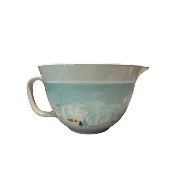 Masterclass Bake Shop Other - Christmas Mixing Bowl Handle Bake Shop by Masterclass Mixing Bowl Winter 3QT